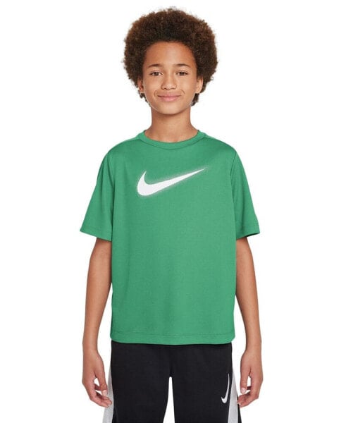 Футболка для малышей Nike Big Boys Dri-FIT с множеством логотипов