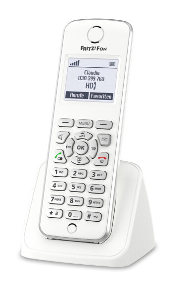 AVM FRITZ!Fon M2 - DE - DECT telephone - Wireless handset - Speakerphone - 300 entries - Caller ID - White
