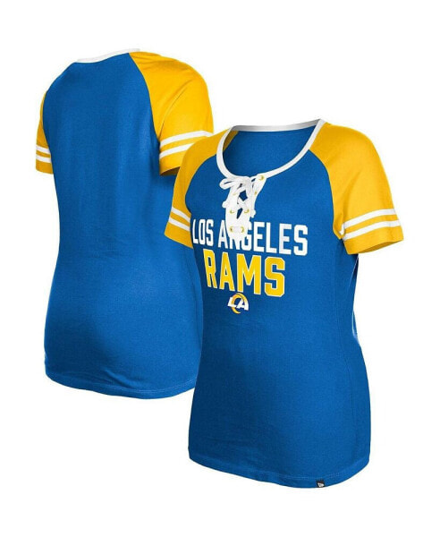 Топ New Era Los Angeles Rams Raglan