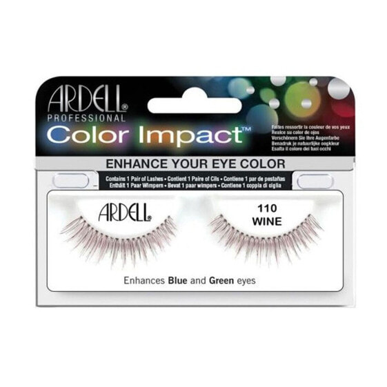 Набор накладных ресниц Ardell Color Impact Nº 110 Wine