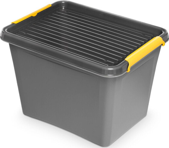 ORPLAST ORPLAST storage container, Solidstore box, 19l, gray