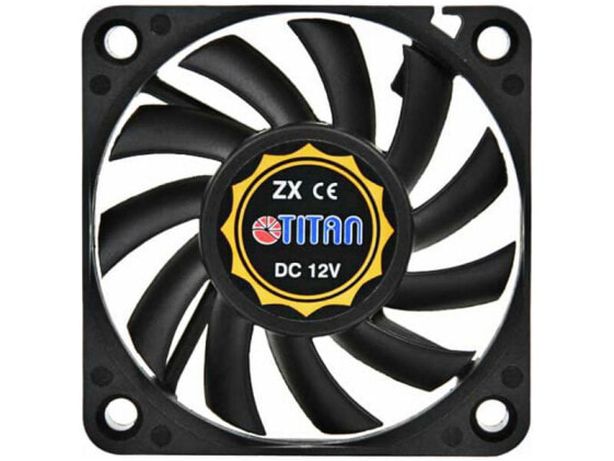 TITAN TFD-6010L12Z - Fan - 6 cm - 3600 RPM - 26 dB - 15.03 cfm - Black