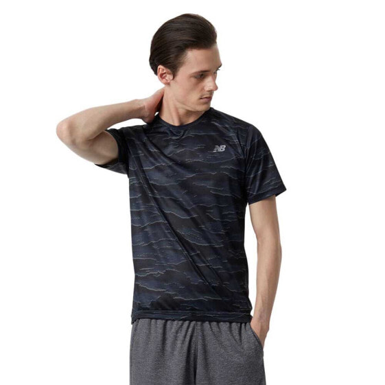 Футболка New Balance Printed Accelerate Short Sleeve