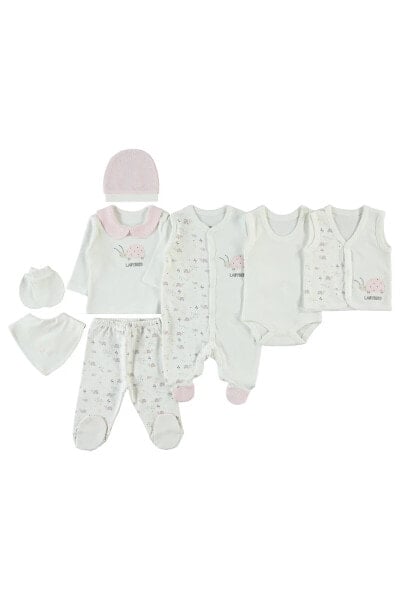 Костюм для малышей Civil Baby Набор 8 предметов для новорожденных розовый