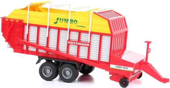 Bruder Pottinger Jumbo 6600 Profiline - Red,Yellow - Plastic - 546 mm - 180 mm - 245 mm