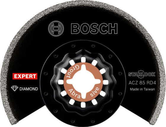 Bosch EXPERT Grout Segment Blade ACZ 85 RD4 Blatt für Multi, 1 Stück