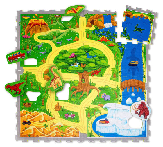 Коврик для детской комнаты Hakuna Matte Puzzlematte City