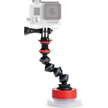 Joby JB01329-BWW - Black,Red,White - ABS synthetics,PVC,Thermoplastic elastomer (TPE) - 1/4-20" - GoPro - Contour - Sony - 1 pc(s)