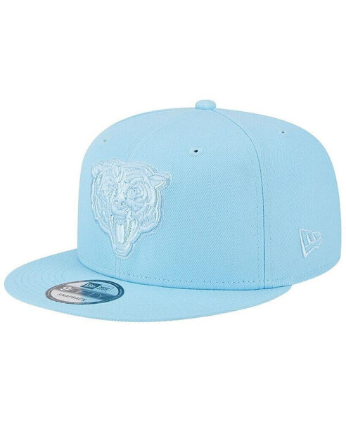 Men's Light Blue Chicago Bears Color Pack Brights 9FIFTY Snapback Hat