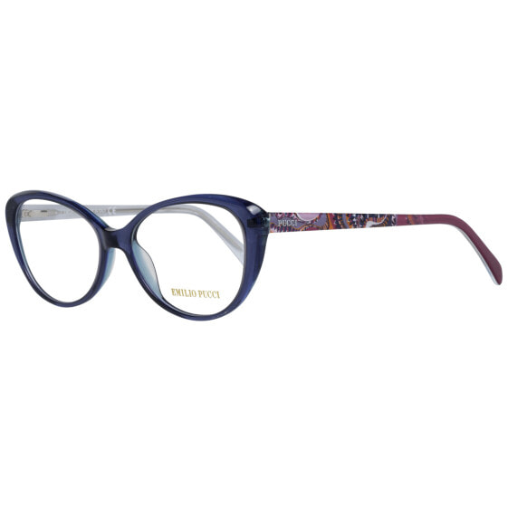 Emilio Pucci Brille EP5031 092 52 Damen Blau 140mm