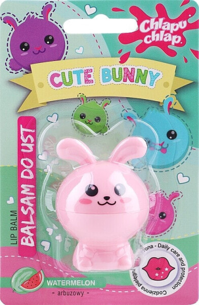 Lippenbalsam Cute Bunny Wassermelone