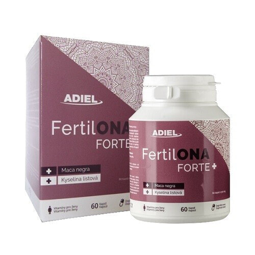 Adiel FertilONA Forte Plus Витаминно-минеральный комплекс для повышения фертильности женщин  60 капсул