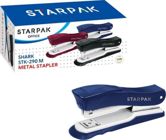 Степлер металлический синий Starpak Zszywacz 450865