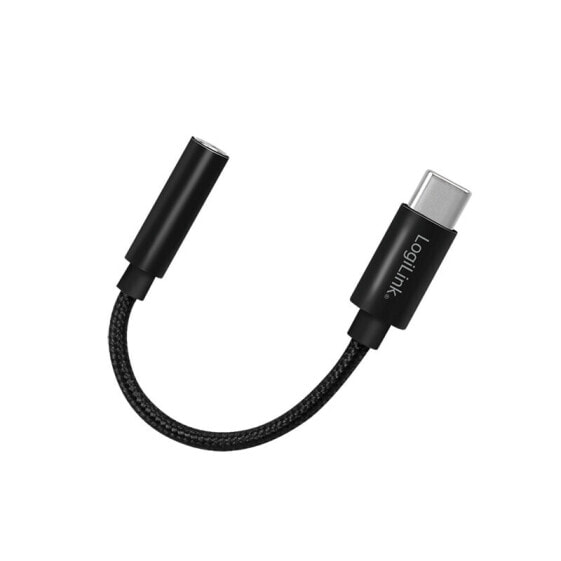 LogiLink Adapter USB-C auf Klinkenstecker - 13 cm - Adapter - Digital