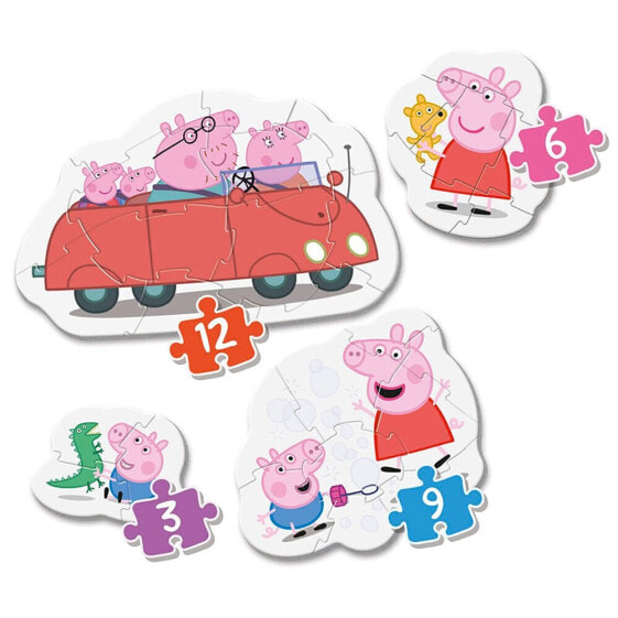 CLEMENTONI Puzzle Peppa Pig My First Puzzle 29 Pieces