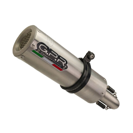 GPR EXHAUST SYSTEMS M3 Kawasaki Z 125 21-22 Stainless Steel Slip On homologated muffler