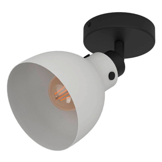 Eglo Leuchten EGLO Matlock - Surfaced lighting spot - E27 - 1 bulb(s) - 40 W - 220 - 240 V - Black - Grey