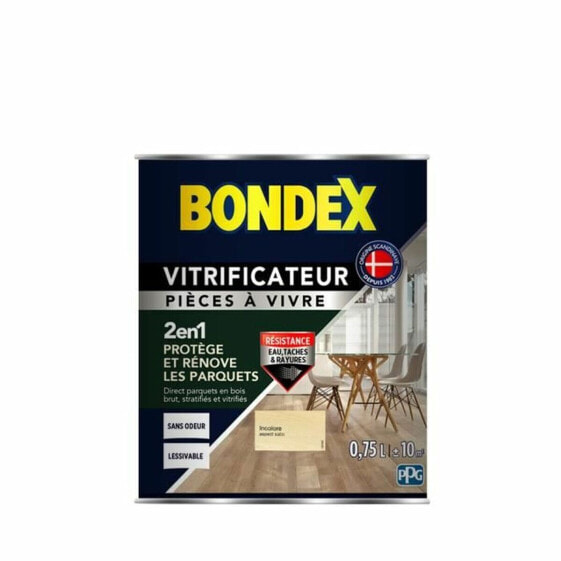 Лак бесцветный Bondex Vitrifying varnish сатиновый 750 мл