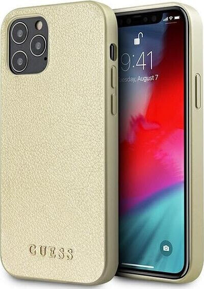 Guess Guess GUHCP12LIGLGO iPhone 12 Pro Max 6,7" złoty/gold hardcase Iridescent