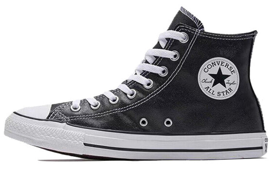 Кеды Converse Chuck Taylor All Star высокие черно-белые 163235C