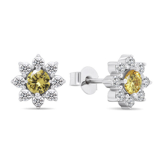 Серьги Brilio Silver Flowers EA577WYL