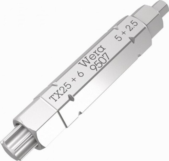 Wera BIT 4W1 9507 SB, NA BLISTRZE, 2.5,5,6,TX25 X 37 MM (1 SZT)