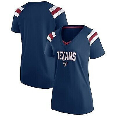 Футболка Houston Texans Authentic Neck Lace Up
