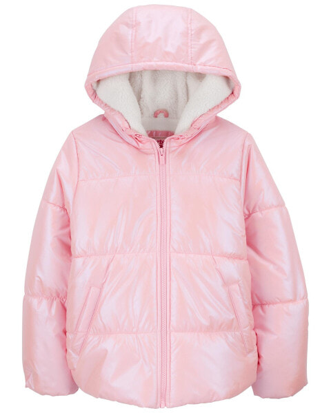 Kid Shiny Puffer Jacket 5