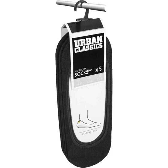 URBAN CLASSICS Invisible no show socks 5 pairs