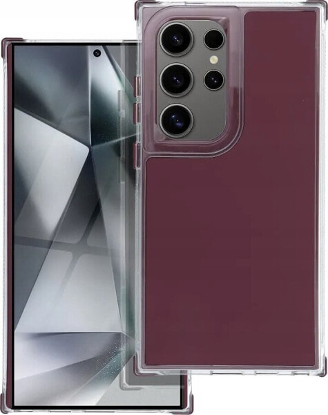 OEM Futerał MATRIX do SAMSUNG S24 purpurowy