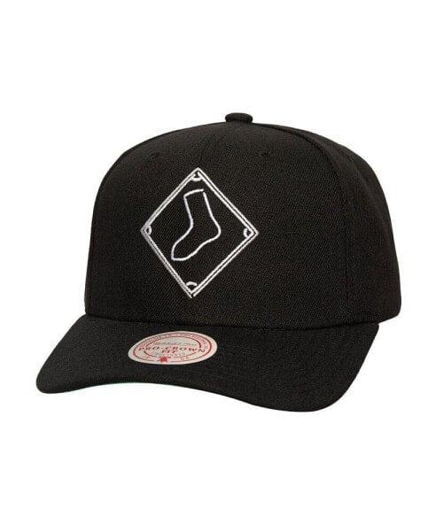 Men's Black Chicago White Sox Neon Logo Pro Crown Adjustable Hat