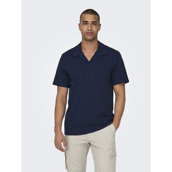 ONLY & SONS Yakob Reg Resort short sleeve polo