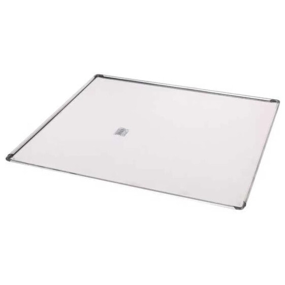 DE LAZARO Rectangular Aluminum Tray 40x37 cm