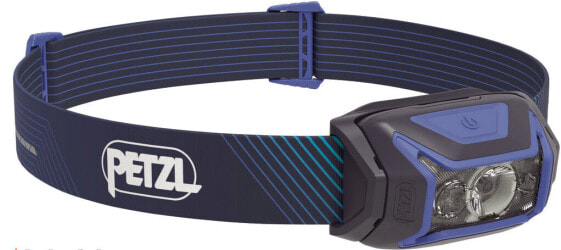 Petzl Actik Core - Headband flashlight - Blue - Plastic - Rubber - Buttons - IPX4 - LED