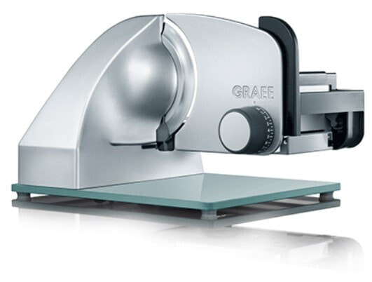 Ломтерезка Graef Master M 20 электрическая, 2 см, черный/серебристый, стекло/металл/пластик, 0-30°, 17 см