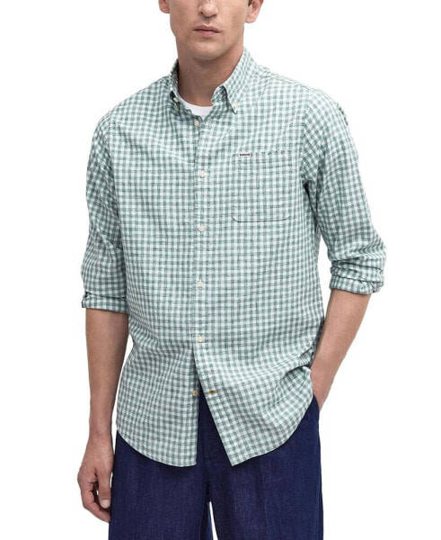 Men's Kanehill Tailored-Fit Gingham Shirt