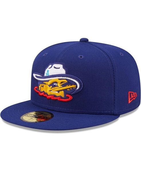 Men's Royal Amarillo Sod Poodles Authentic Collection 59FIFTY Fitted Hat