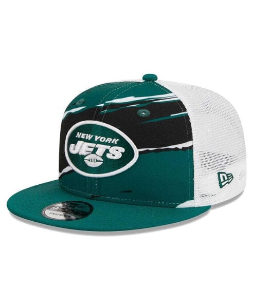 Men's Green New York Jets Tear Trucker 9FIFTY Snapback Hat