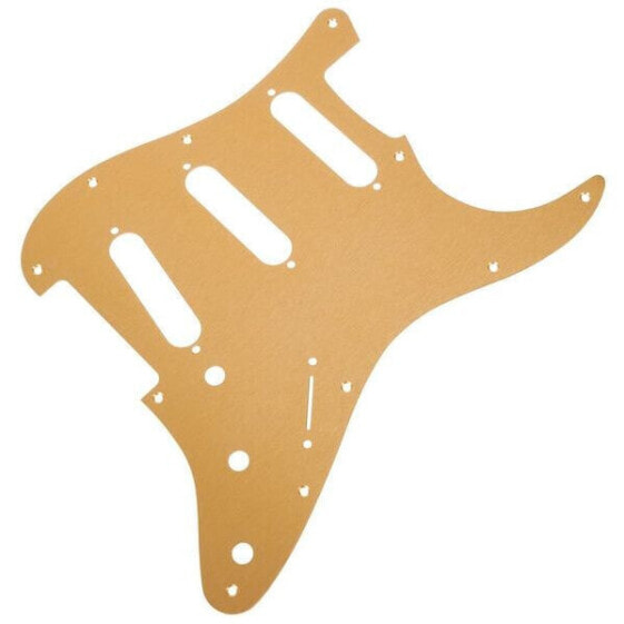 Fender Pickguard Strat. Gold SSS 11