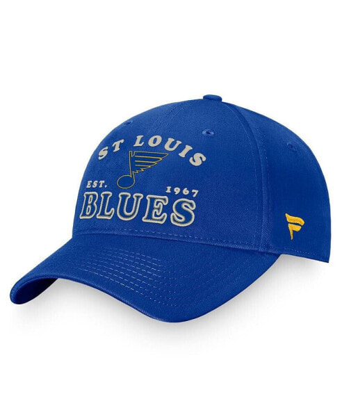 Men's Blue Distressed St. Louis Blue Distresseds Heritage Vintage-Like Adjustable Hat