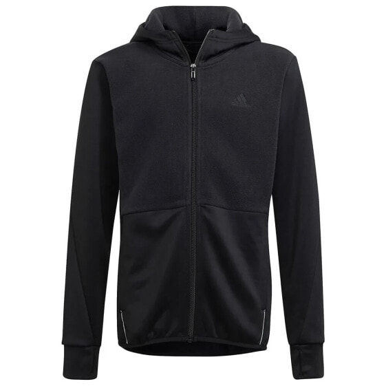 Теплая спортивная толстовка Adidas ADIDAS Fl full zip fleece