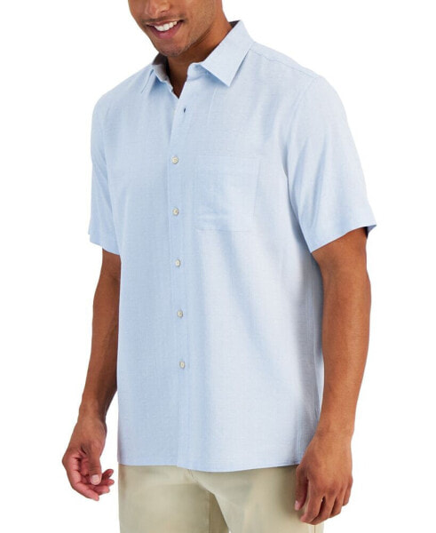 Men's Textured Shirt, Created for Macy's