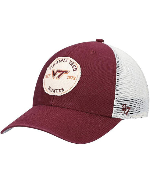 Men's '47 Maroon Virginia Tech Hokies Howell Mvp Trucker Snapback Hat