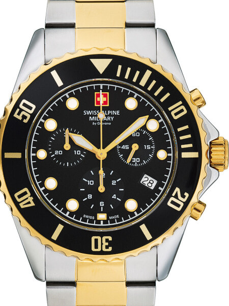 Наручные часы Swiss Alpine Military 7053.9147 Chrono 42mm 10ATM