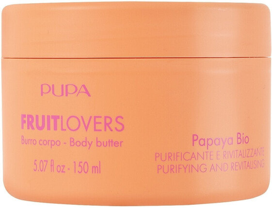 Reinigende und revitalisierende Körperbutter Bio Papaya