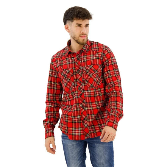 BRANDIT Check long sleeve shirt