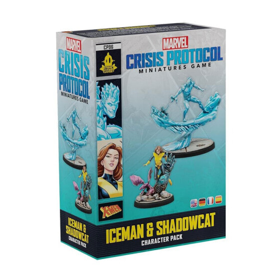 JUEGOS Marvel Crisis Protocol Iceman & Shadowcat board game