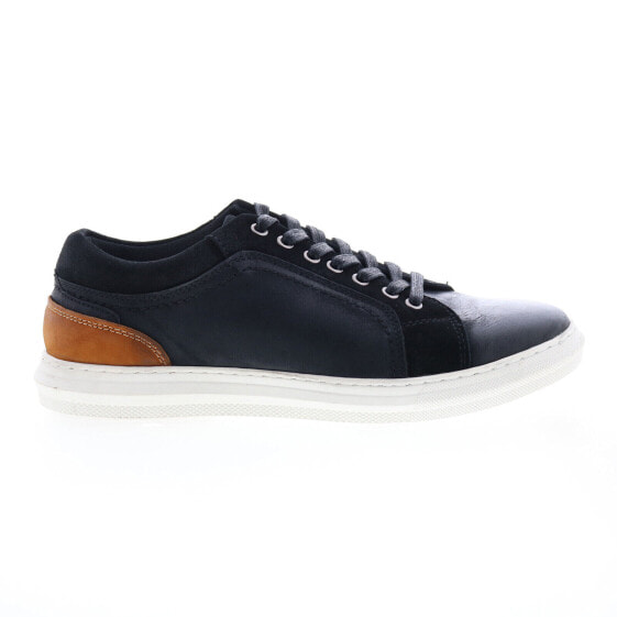 English Laundry Weaver EL2557L Mens Black Leather Lifestyle Sneakers Shoes