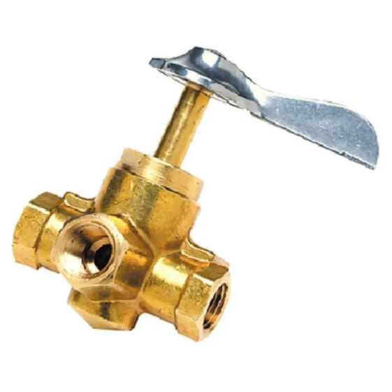 SEACHOICE Three Way Fuel Line Valve