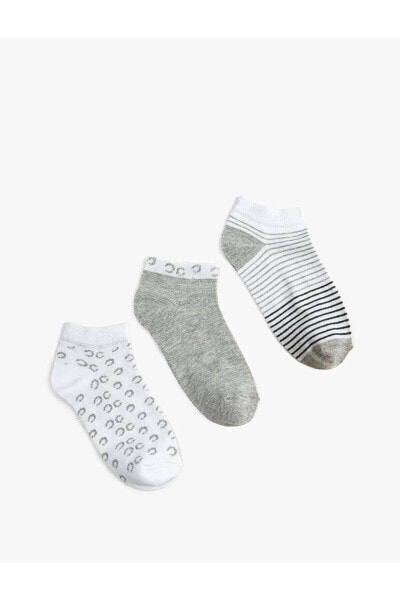 Носки Koton Çizgili 3lü Socks  H256